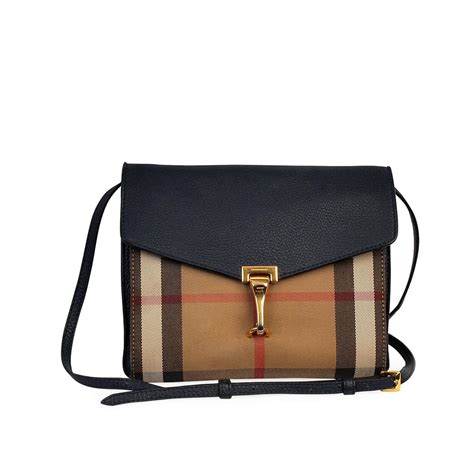 burberry check cross body bag